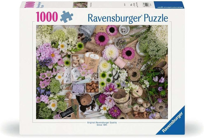 1000 Piece Jigsaw Puzzle - For the Love of Flowers | Ravensburger