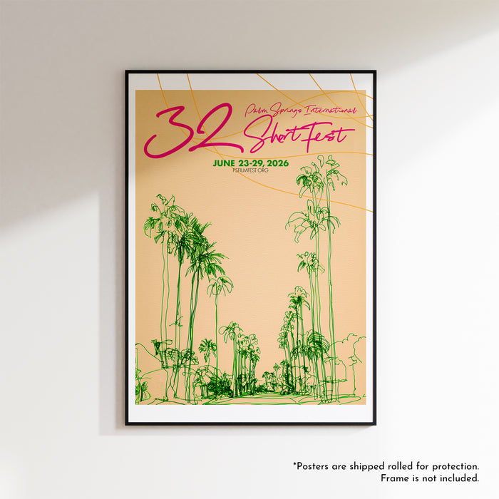 2026 Palm Springs International Shortfest Film Festival Poster