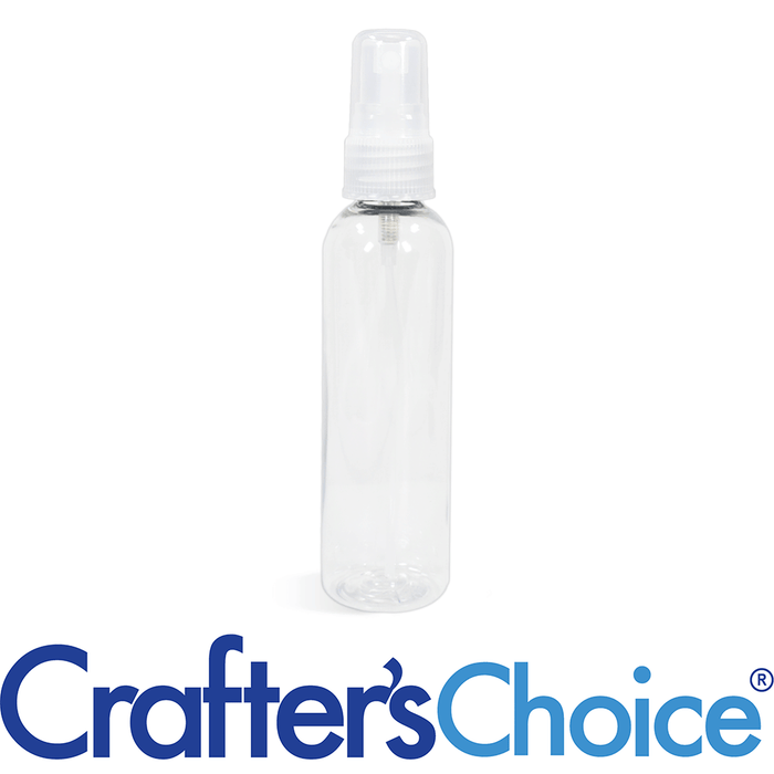4 oz Clear Bullet w/ Natrl Ribbed Sprayer - 24/410