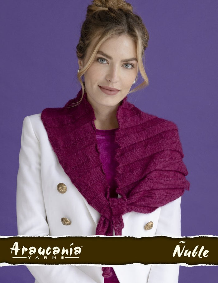 Alondra Scarf Pattern by Lisa Buccellato