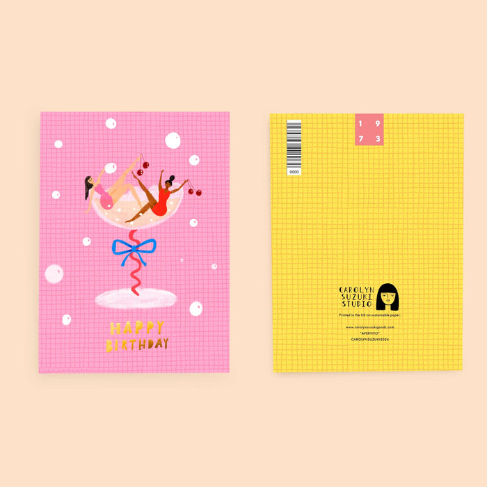 APERITIVO - Birthday Card - by Carlyle Avenue