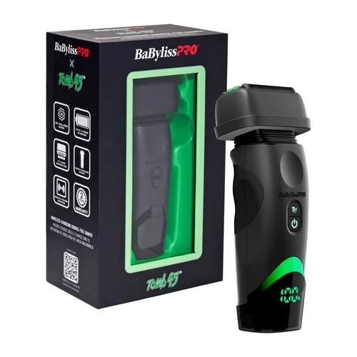 BaBylissPRO x Tomb45 Wireless Charging Double Foil Shaver # FXT45FS