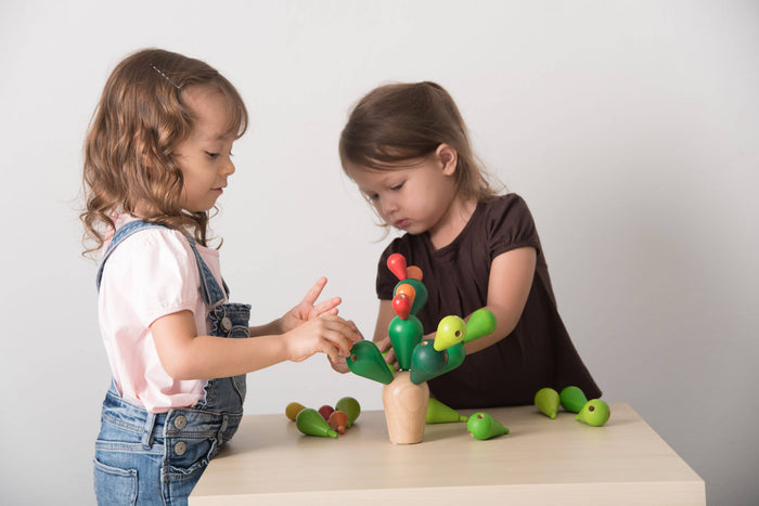 Balancing Cactus - Wood Toy