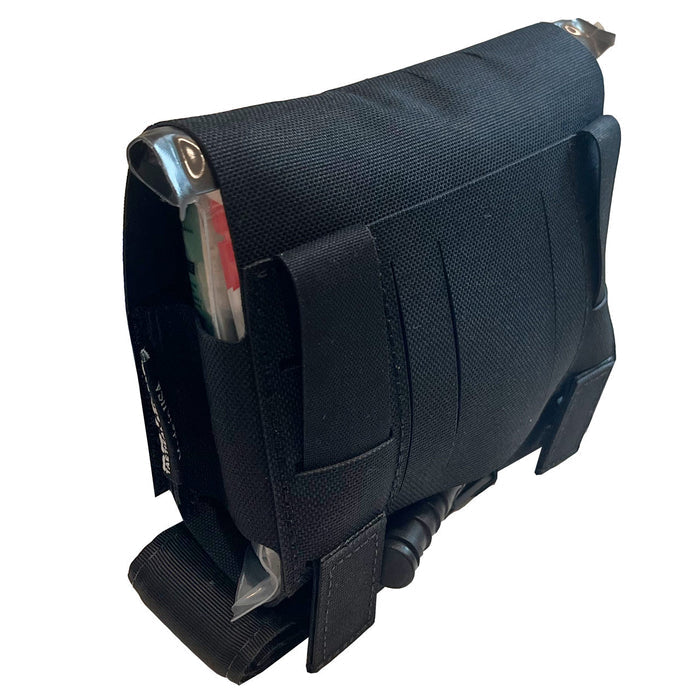 Burrito IFAK, black, angled back