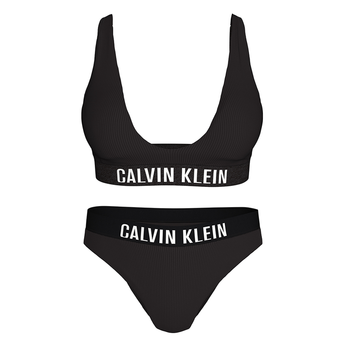Calvin Klein Swim Bikini & Top - Intense Power Black