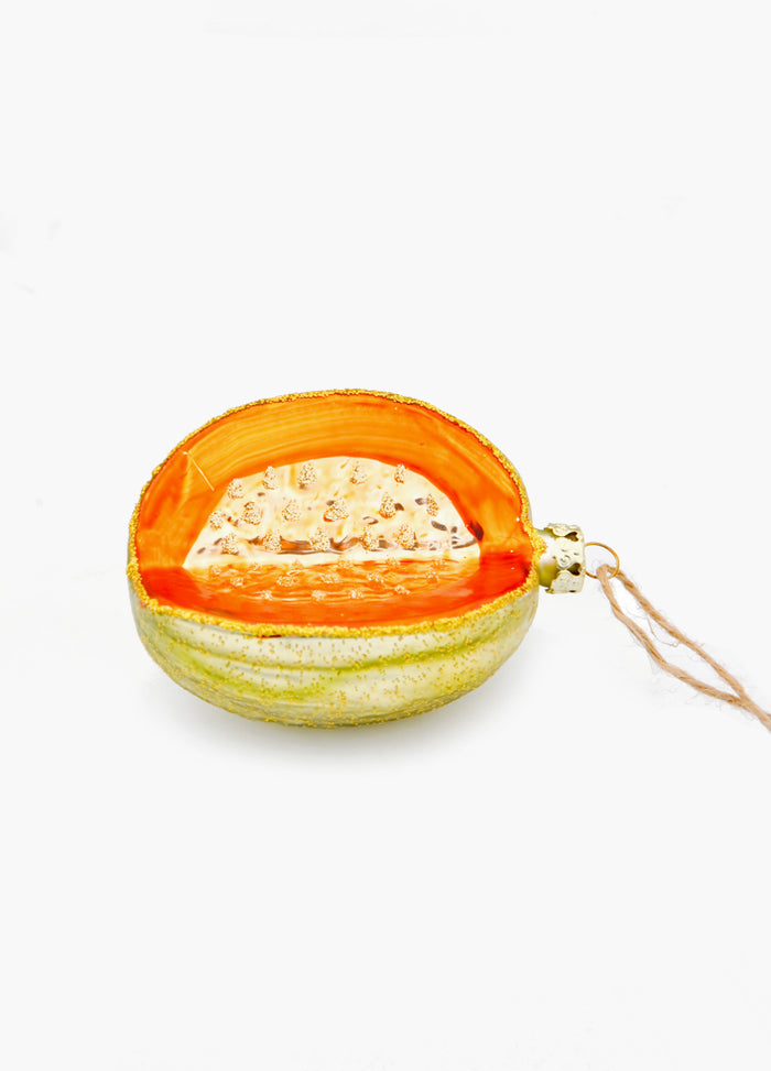 Cantaloupe Ornament in - LEIF