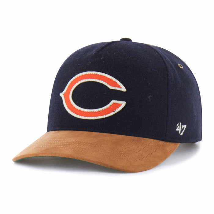 Chicago Bears 47 Brand Navy Golden Age Hitch Adjustable Cap