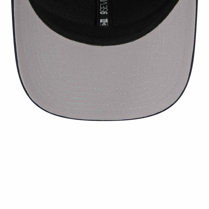 Chicago Bears New Era Navy Diamond 9SEVENTY Stretch Snap Rope Mesh Adjustable Cap