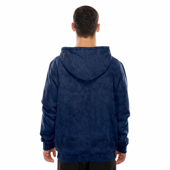 Chicago Bears New Era Navy Established Hooded Sweatshirt