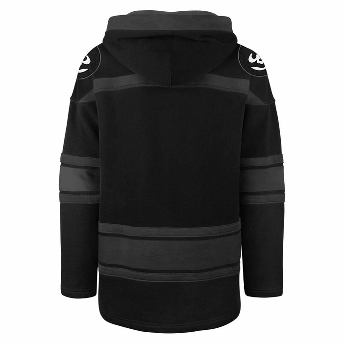 Chicago Cubs 47 Brand 1984 Anthracite Superior Lacer Hooded Sweatshirt