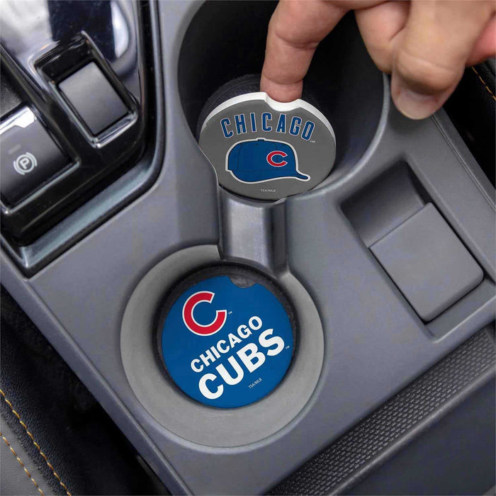 Chicago Cubs Car Coaster Set