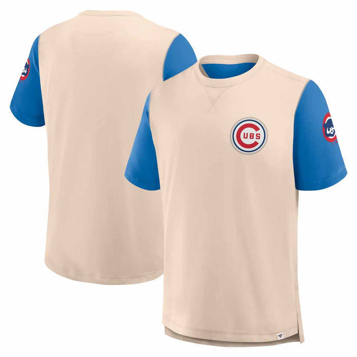 Chicago Cubs Fanatics Short Sleeve Left Chest Cooperstown T-Shirt