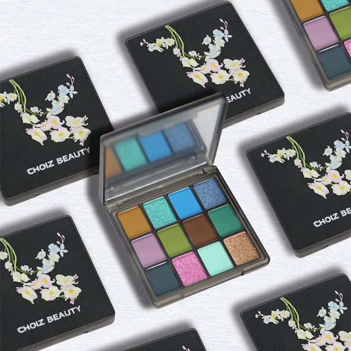 CHOIZ BEAUTY Plant Series Phalaenopsis 12-Color Eyeshadow Palette T3839