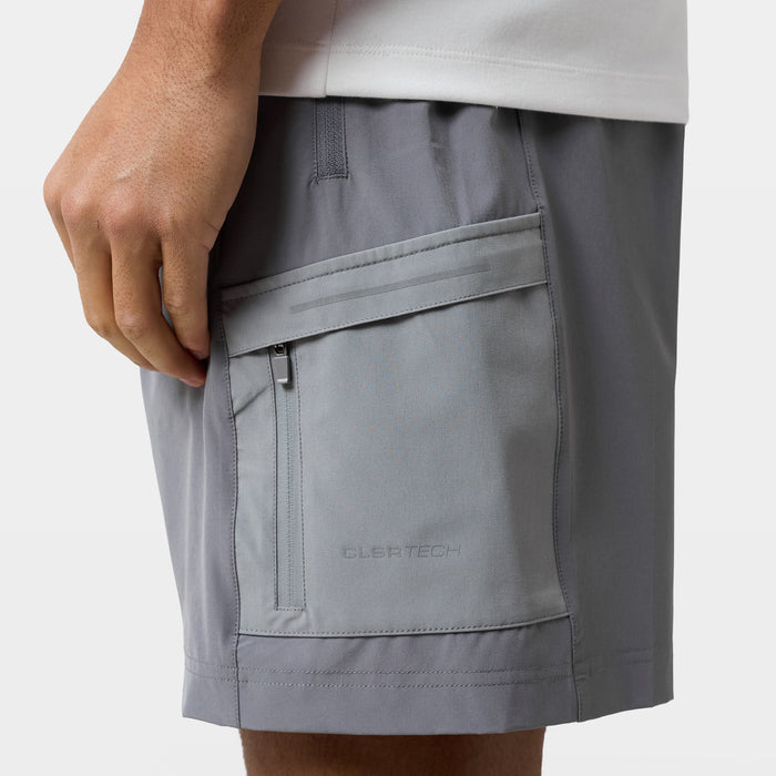 Contrast Tech Windbreaker Twinset | Iron Grey/Grey