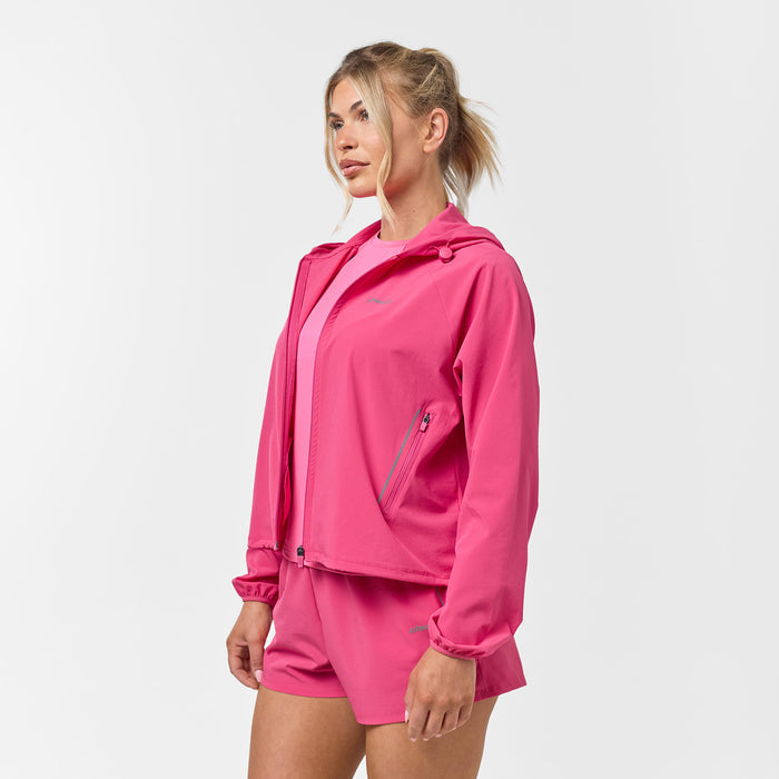 Women's Bright Pink Lightweight Performance 3-Piece Set Closure London Front Vi