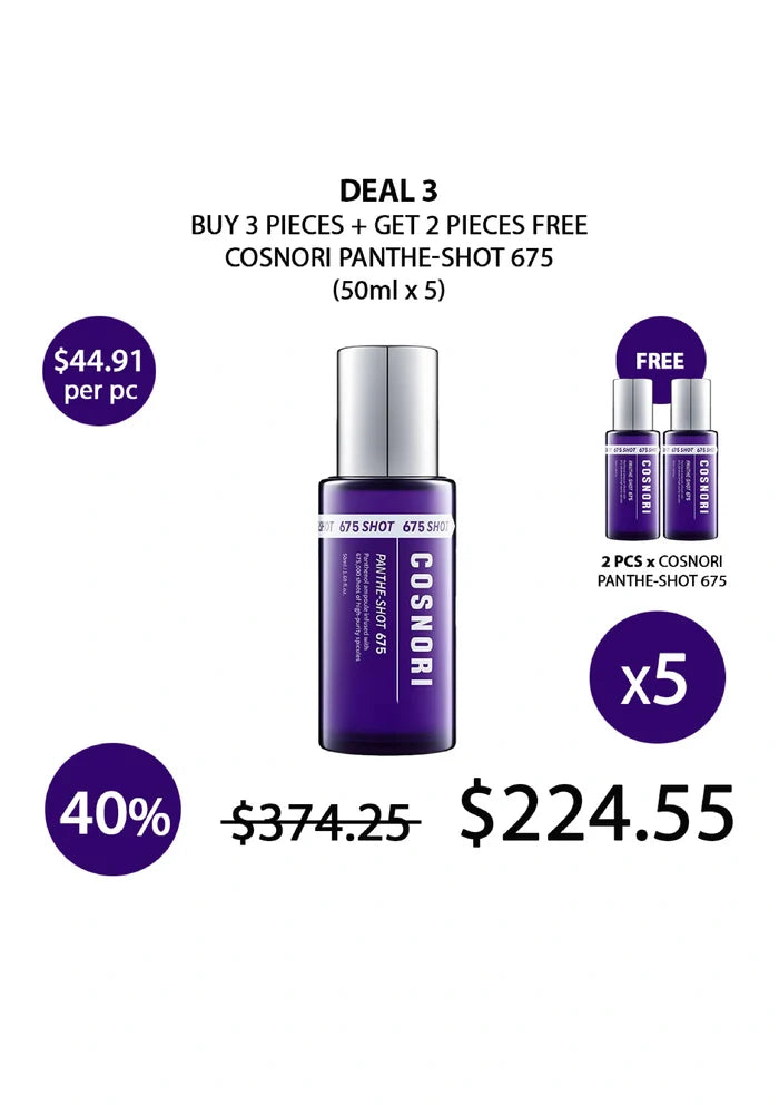 (BUY 3+2 FREE) COSNORI PANTHE-SHOT 675