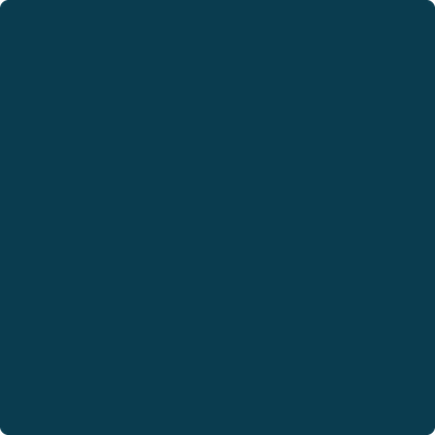 CSP-690: Hidden Sapphire a paint color by Benjamin Moore avaiable at Clement's Paint in Austin, TX.