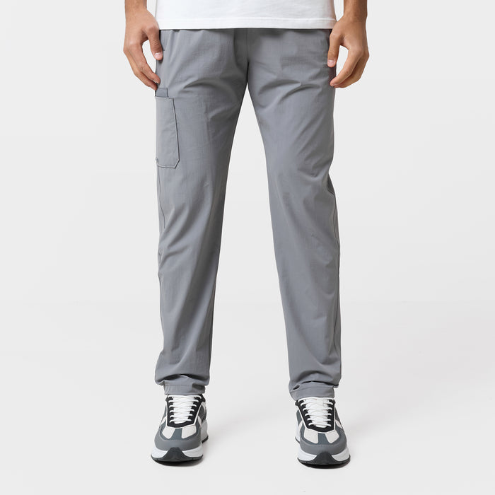 Double Pocket Tech Trouser | Mid Grey