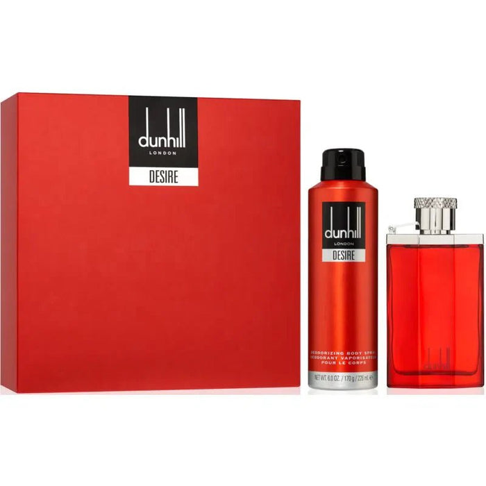 Dunhill Desire Red Men Giftset EDT 100Ml Body Spray 226Ml