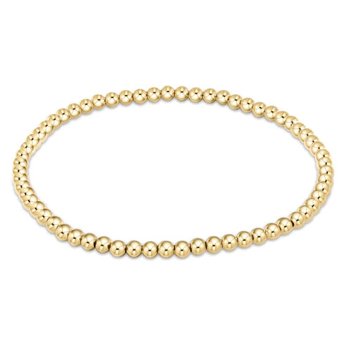 Enewton Classic Gold 3mm Bead Bracelet Bracelets in at Wrapsody