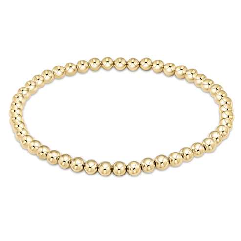 Enewton Classic Gold 4mm Bead Bracelet Bracelets in at Wrapsody