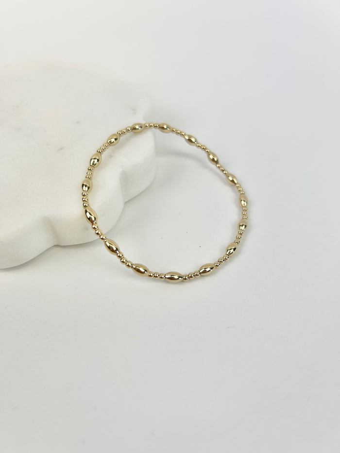 Enewton Harmony Sincerity 2mm Gold Bracelet Bracelets in at Wrapsody