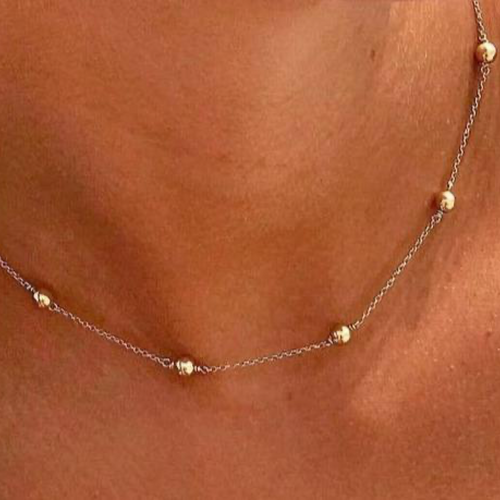Enewton Simplicity Choker 15" Gold 4mm Necklaces in at Wrapsody