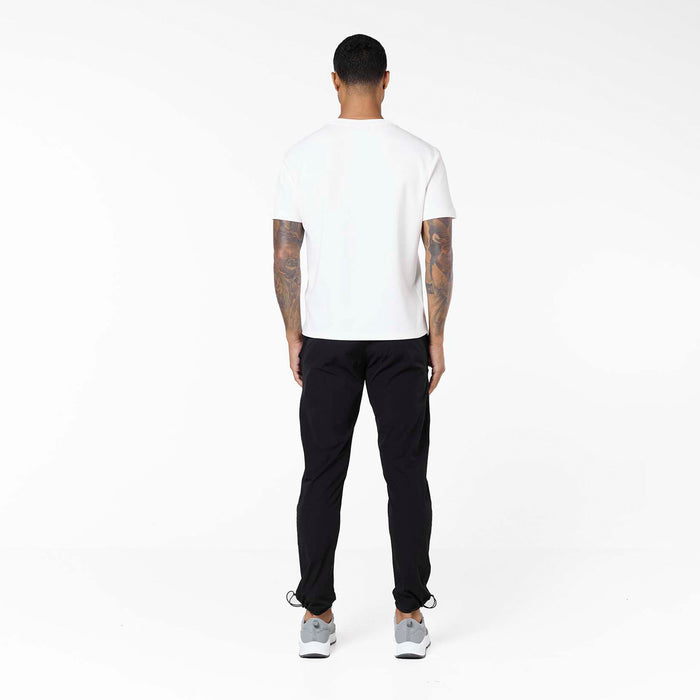 Essential Open Hem Tech Pant | Black