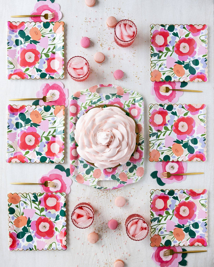 Floral Shaped Dinner Napkin