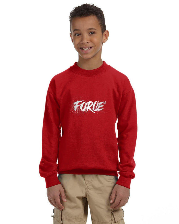 FORCE Youth Heavy Blend 50/50 Fleece Crew Sweatshirt - Billyforce Shop