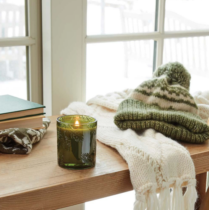 Frasier Fir 6.5oz Green Glass Candle Candles in at Wrapsody
