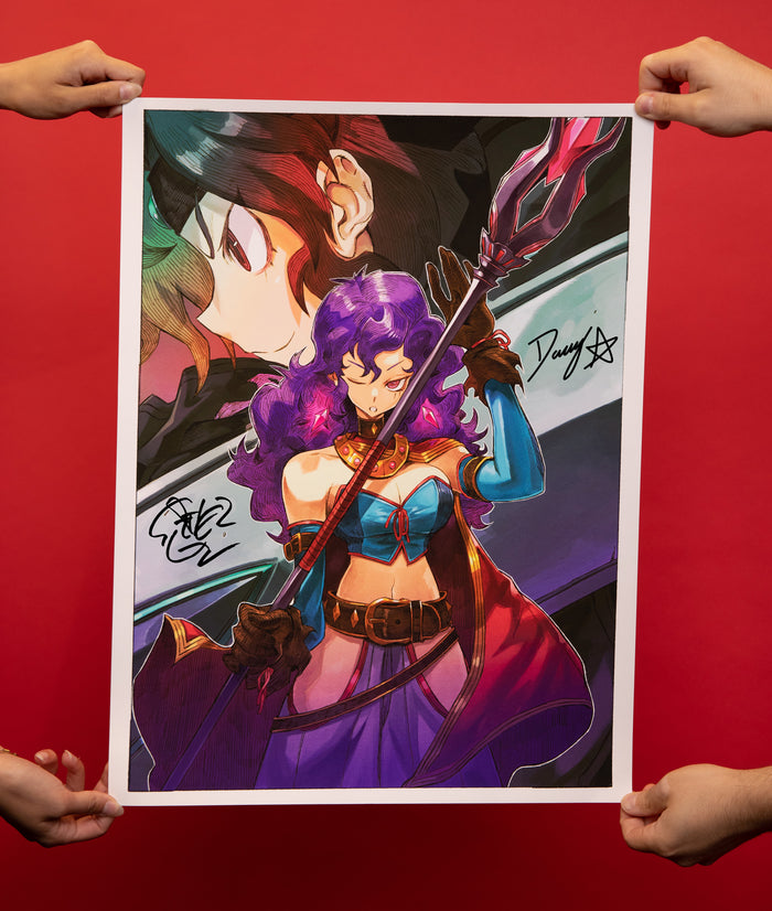 Game Gyaru - "Fantasy Gyaru" LIMITED EDITION, SIGNED Giclée Print