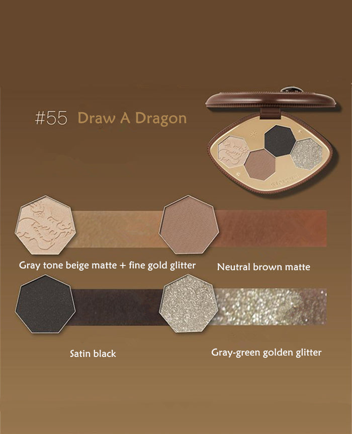 Girlcult Gold Digger Belle Series Fantasy Chameleon Eyeshadow Palette T3971