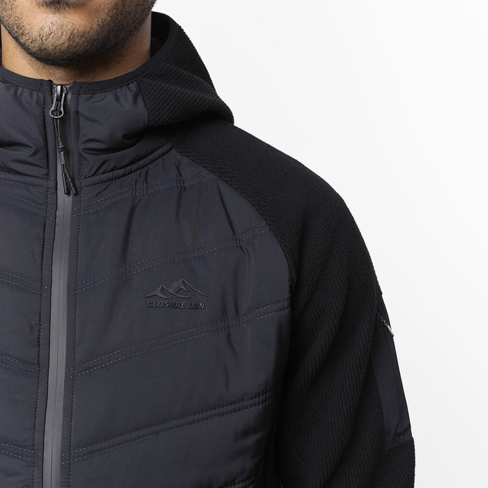 Heat Seal Hybrid Jacket | Black