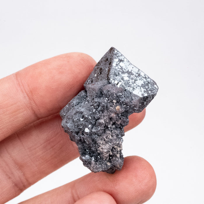 Hematite Pseudomorph after Magnetite 45.46 g 42x33mm - InnerVision Crystals