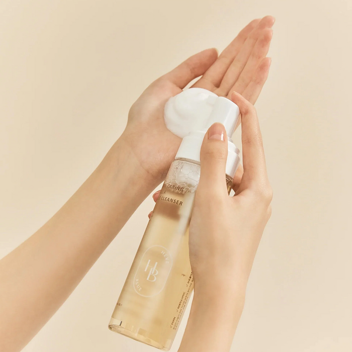 HEVEBLUE Salmon Caring Centella Bubble Cleanser 200ml