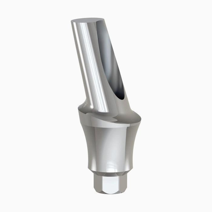 Internal Hex Esthetic Abutment, SP, 15° Angled, Concave, Ø4.5 x C4.0 mm