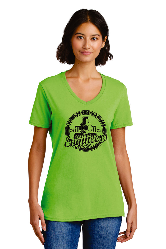 Iron Horse Basic Neon LOGO Tee- Youth, Ladies, and Unisex Sizes