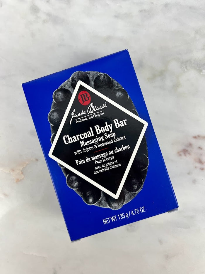 Jack Black Body Bar Massaging Charcoal Bath & Body in at Wrapsody