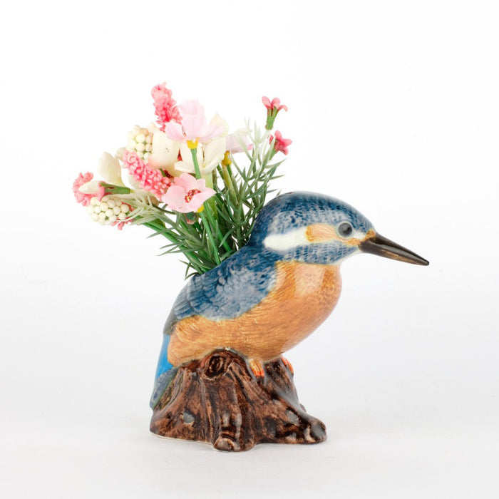 Kingfisher Bud Vase - Quail Ceramics