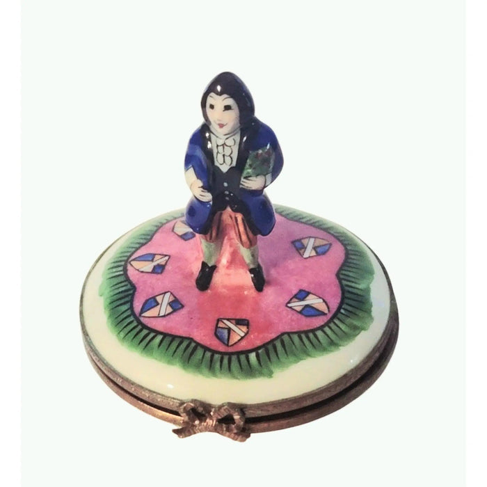 Lord Williams Serenade Limoges Box Porcelain Limoges French Trinket Box