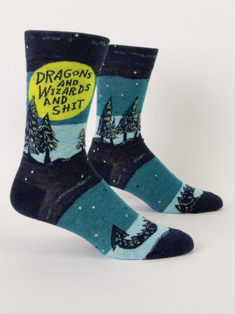 MENS SOCKS DRAGONS & SH*T