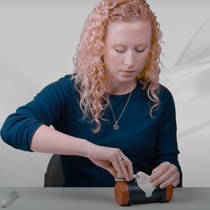 Mochtech Nose Piece Attachment, showing nose swab