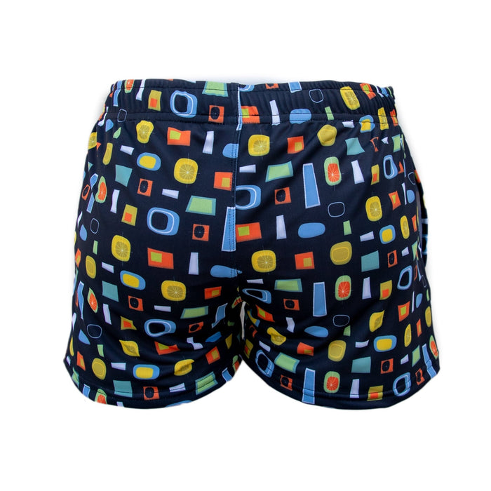 Mod Swim Shorts - Atomic Black - Shorter Length - Destination PSP