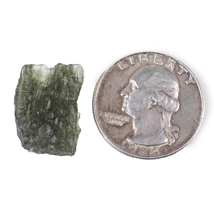 Moldavite 2.44 g 19x15x7mm - InnerVision Crystals