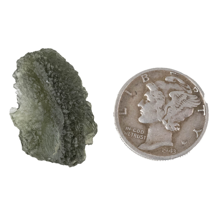 Moldavite 2.55 g 23x15x8mm - InnerVision Crystals
