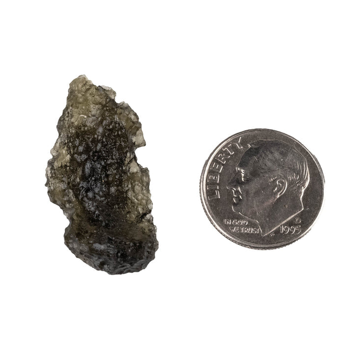 Moldavite 2.61 g 29x15x6mm - InnerVision Crystals