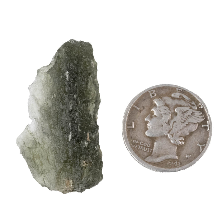 Moldavite 2.97 g 29x17x8mm - InnerVision Crystals