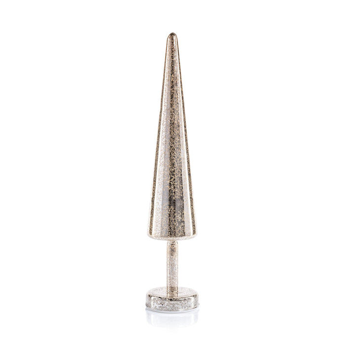 Noel Sparkle Spruce LED Tree - Gold - Set of 2 - Holiday Decor by Carlyle Avenue