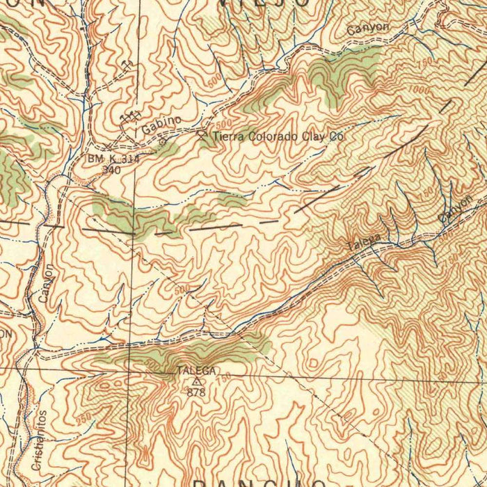 Old Map of Dana Point, California by USGS, 1942 – San Juan Capistrano & Laguna Beach